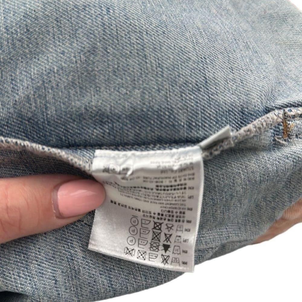 Andersson Bell Patchwork Drop-Shoulder Denim Jacket
Boho lounge unique sz Lg - Picture 10 of 16
